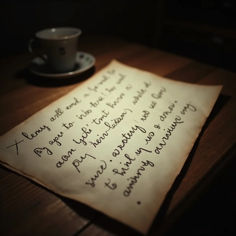 A Forgotten Letter Arrived 30 Years Too Late