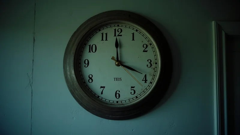 The Clock Stopped at the Exact Same Time Every Night