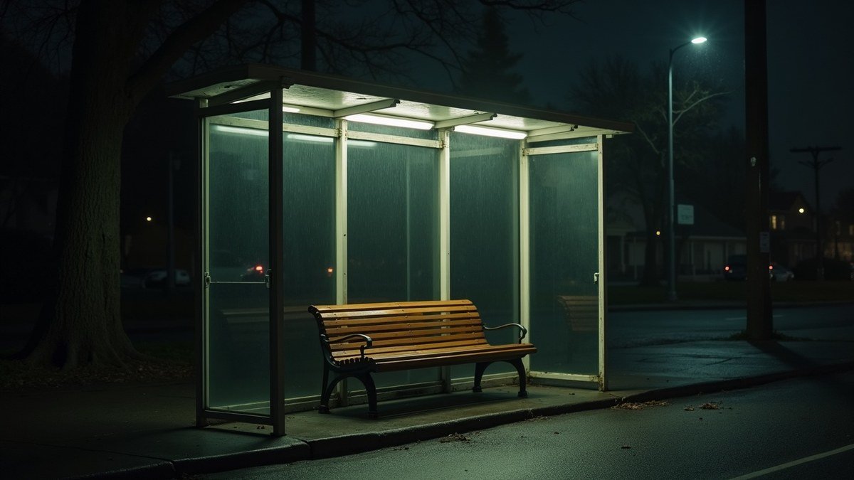The Stranger at the Bus Stop Knew Her Name