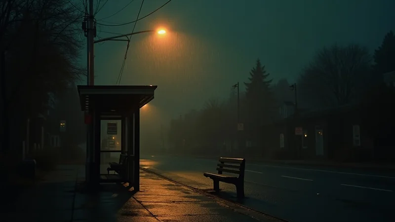 The Stranger at the Bus Stop Knew Her Name