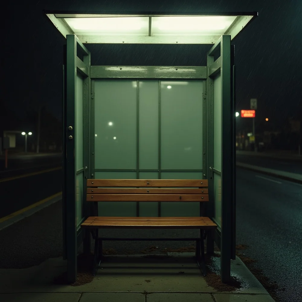 The Stranger at the Bus Stop Knew Her Name