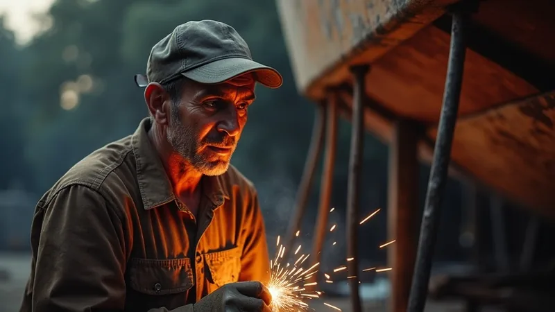 The Welder Who Turned a Garage Into a Shipyard